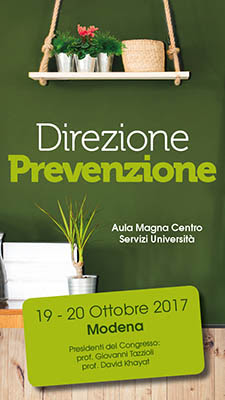 Direzione Prevenzione: a Modena il 19 e 20 ottobre un convegno internazionale col professor Khayat